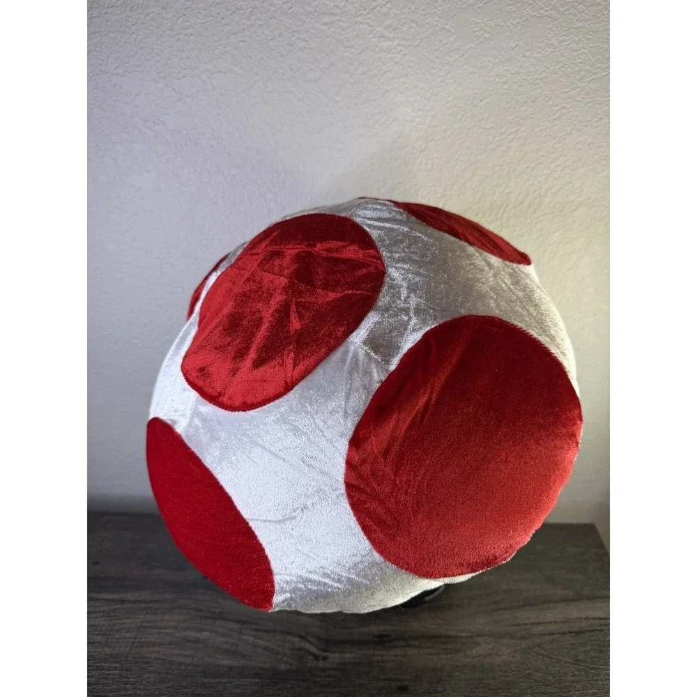 Adult Super Mario Plush Toad Hat